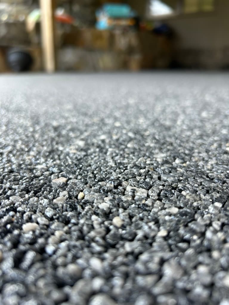Resin-bound patio install